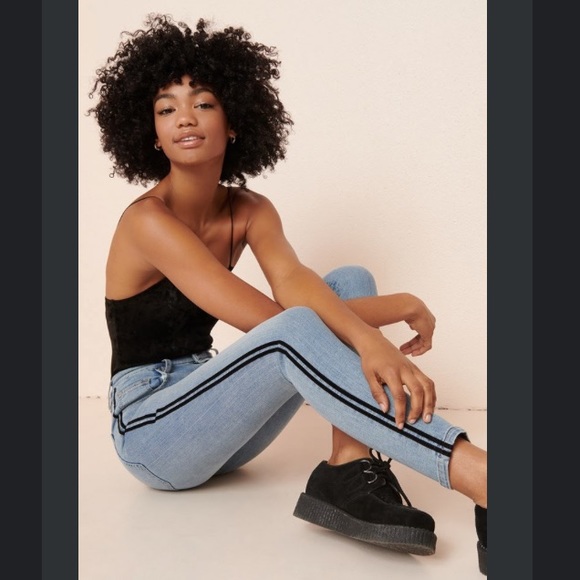 Garage Denim - High Rise Blue Jegging Garage Jeans